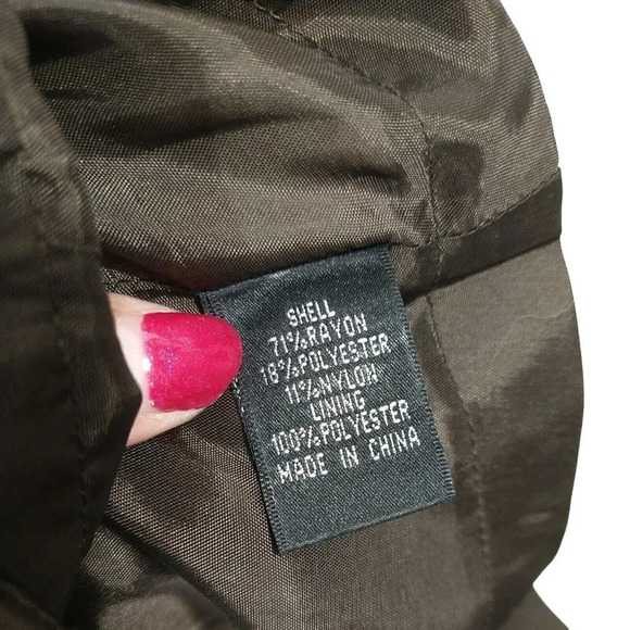 Adrianna Papell Occasion Formal Gown Dress Layered Size 4 Brown Sleeveless Jewel - Picture 8 of 9